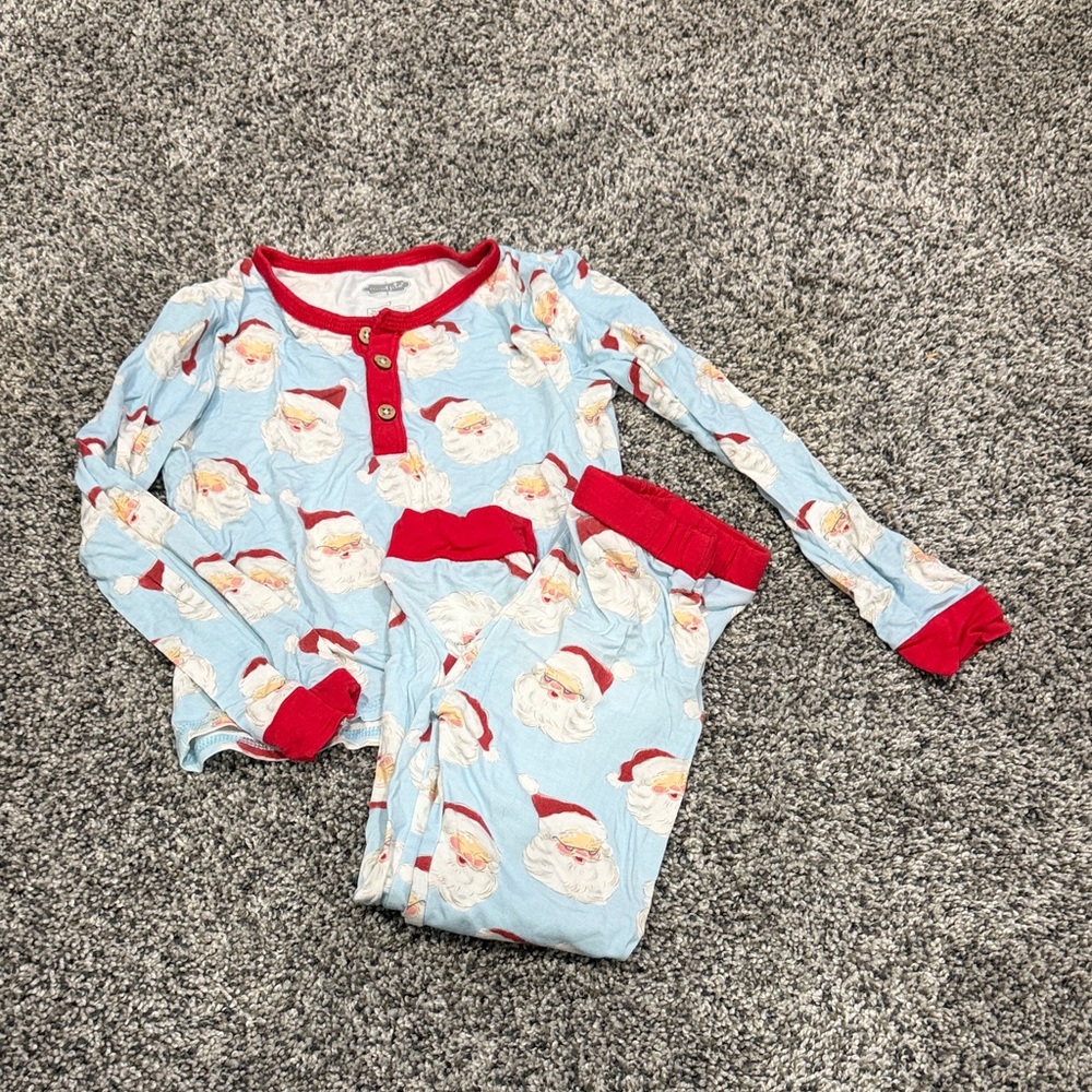 4T Mud Pie Santa Jammies
